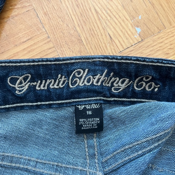 Mens G-unit wide leg jeans - Picture 3 of 4